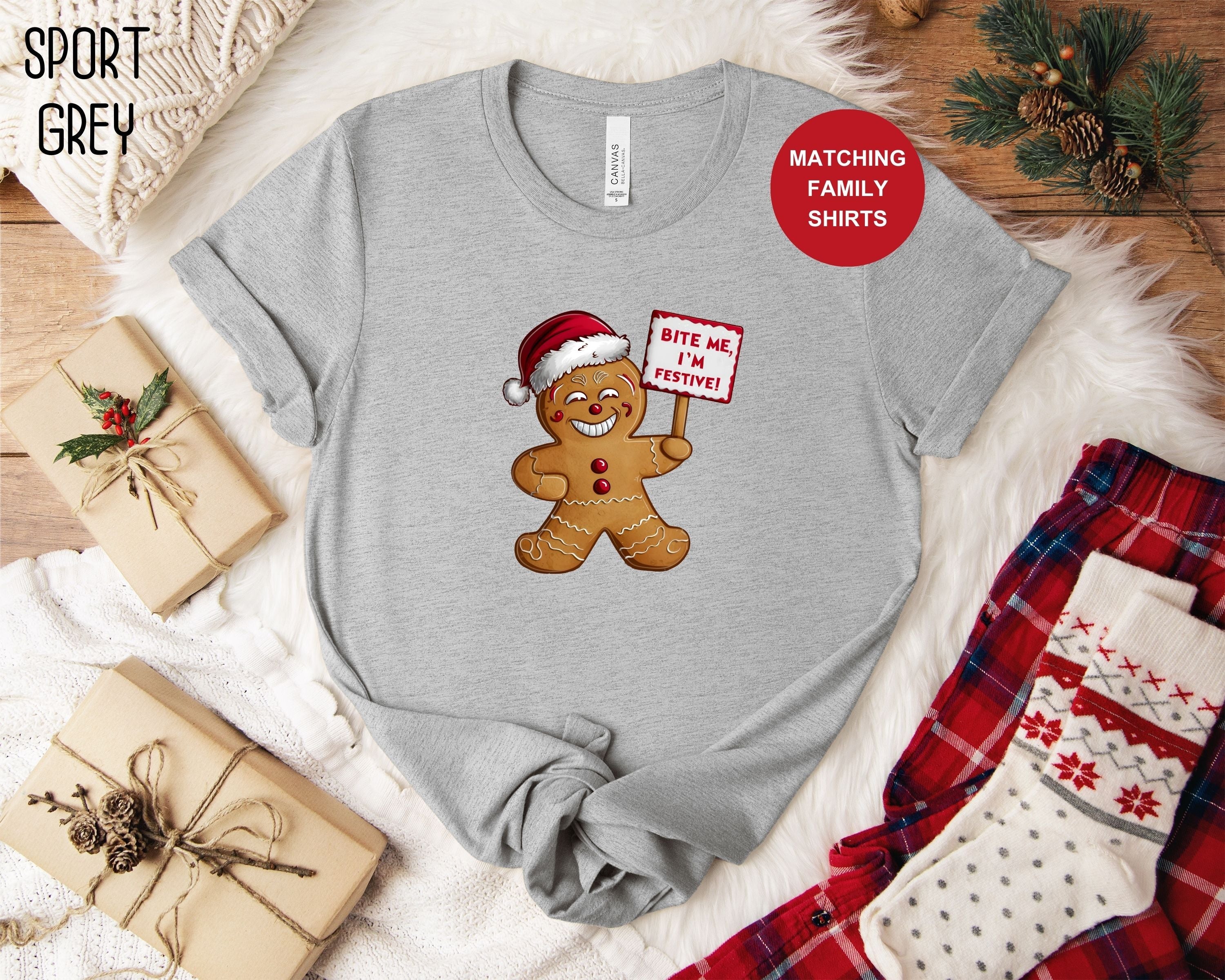Christmas Gingerbread Man Shirt