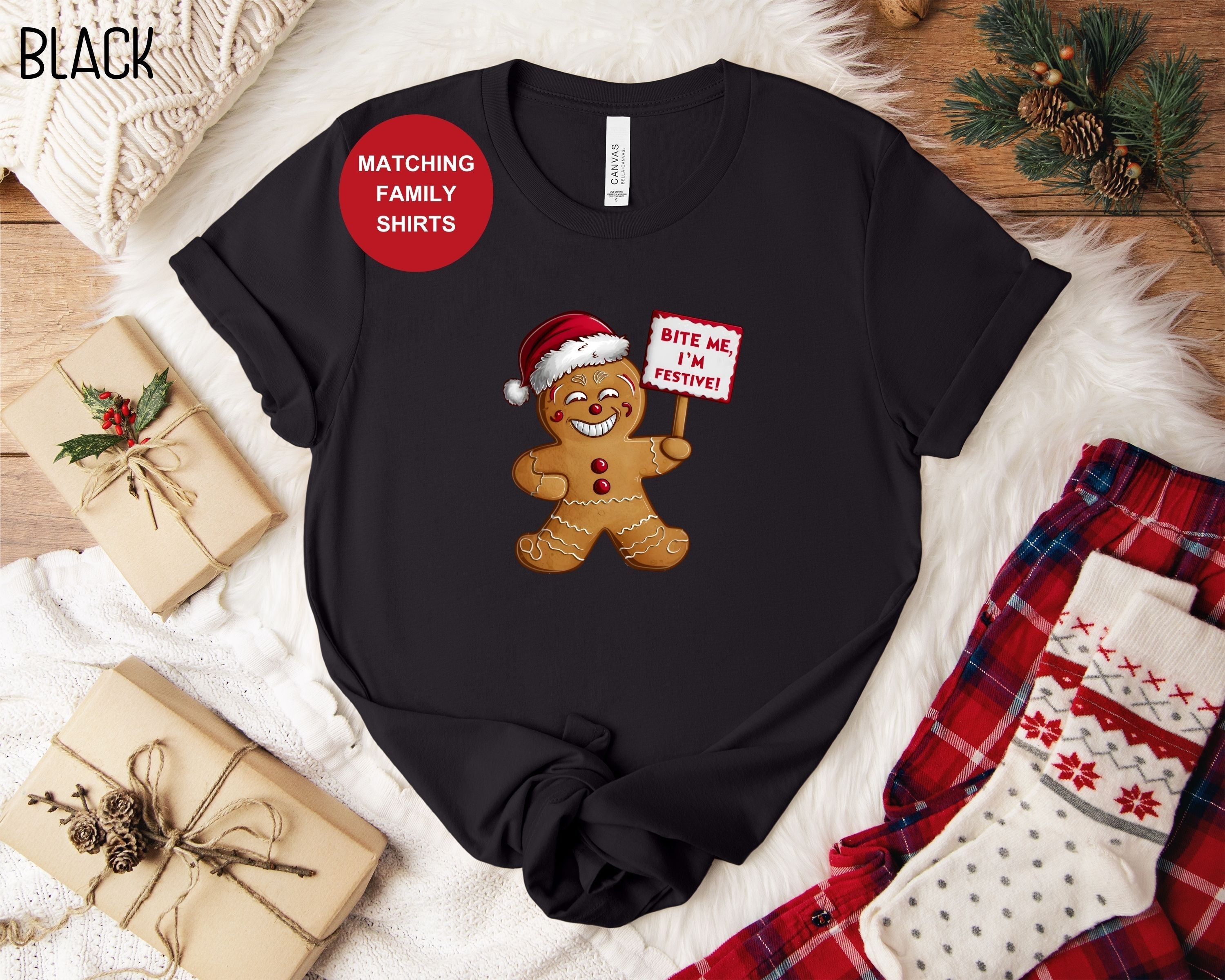 Christmas Gingerbread Man Shirt