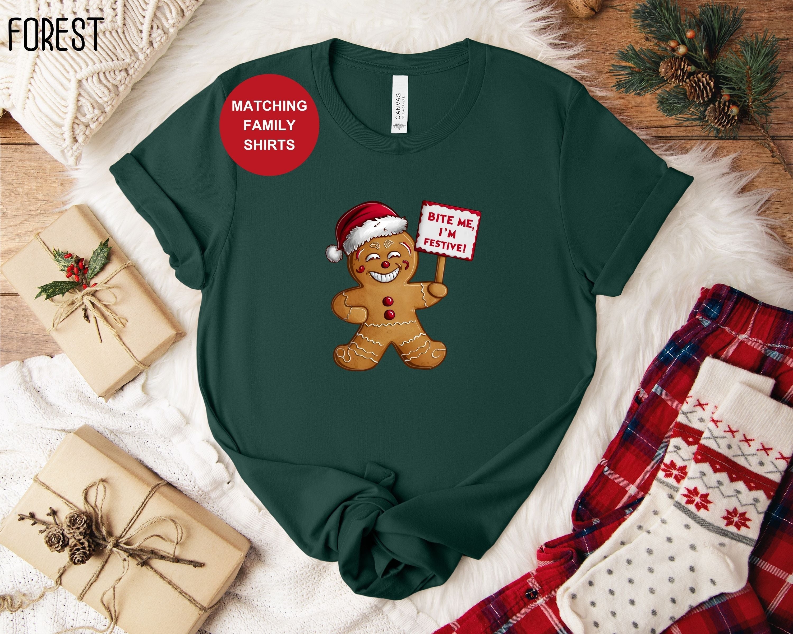 Christmas Gingerbread Man Shirt