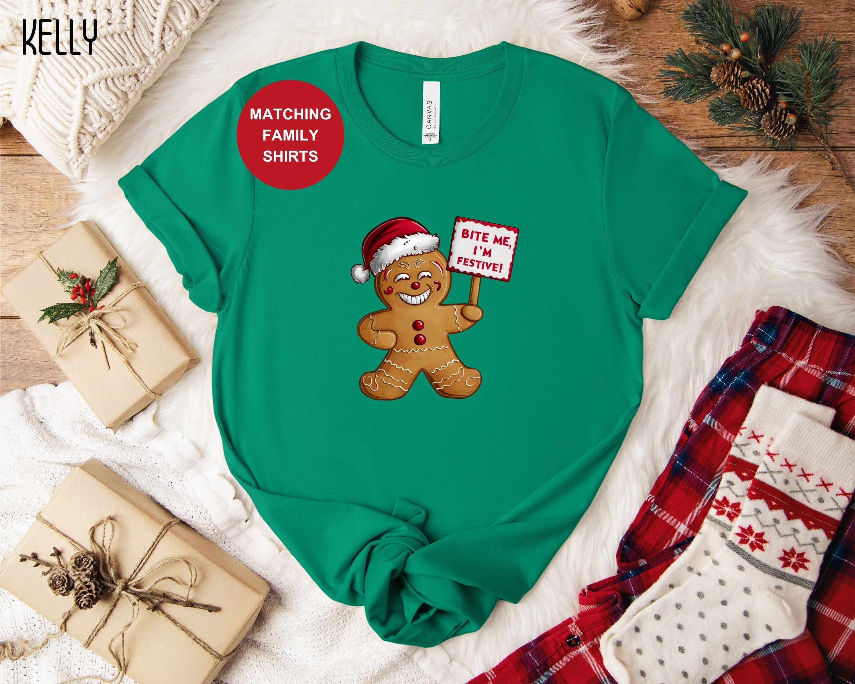 Christmas Gingerbread Man Shirt